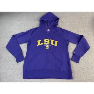 Soffe LSU Tigers Hooded Sweatshirt Youth Size XL